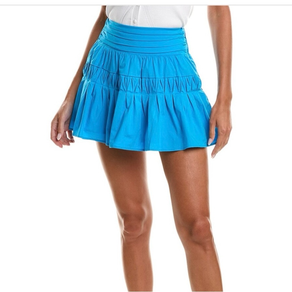 Ramy Brook Size XS Kimmy Skirt Lake Blue NWT